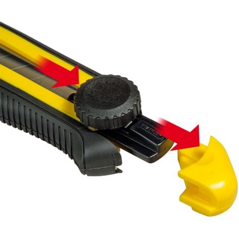 Cutter - 18 mm - Bimatière - Sécable en 7 Segments - STANLEY