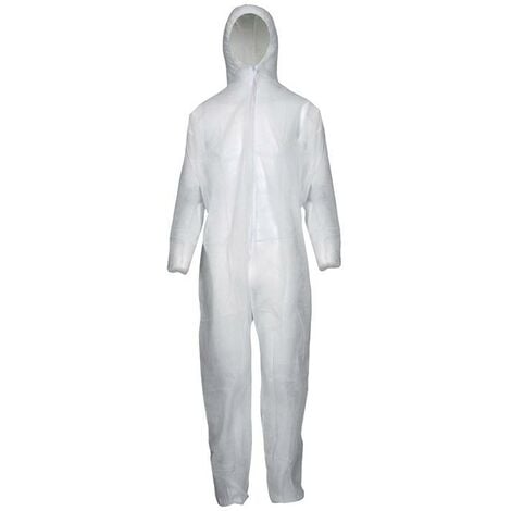 Combinaison jetable taille XXL blanc catégorie EPI I