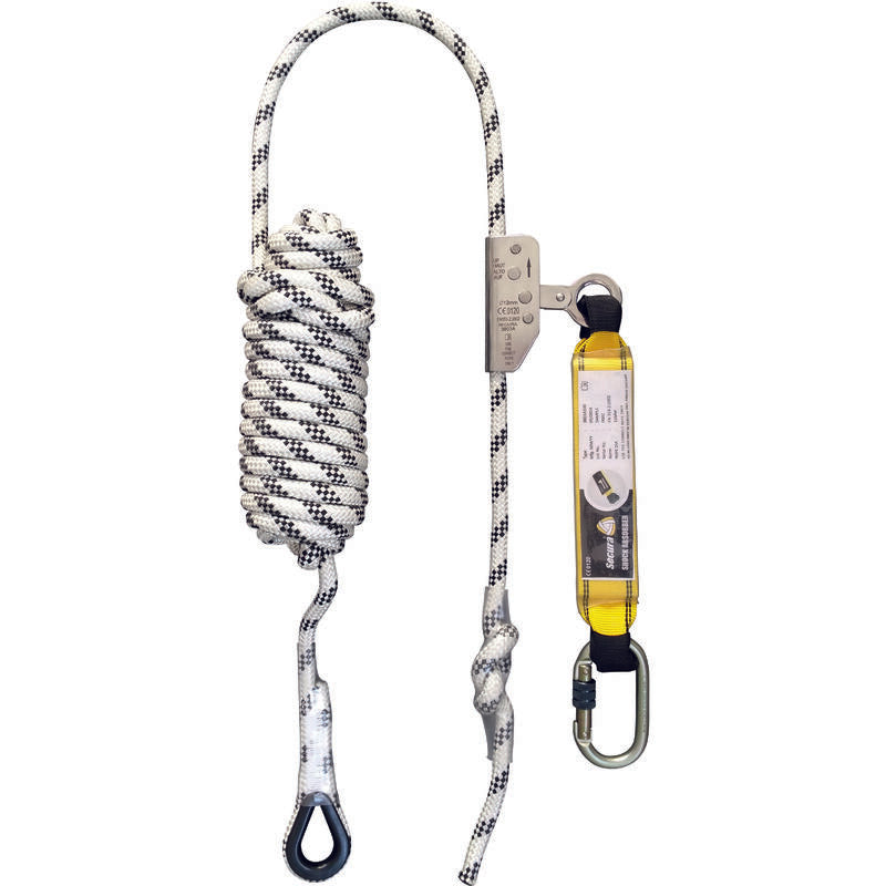 Antichute mobile sur corde Levac avec absorbeur