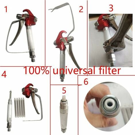 Utilisation Pistolet Peinture Haute Pression Airless XS-818