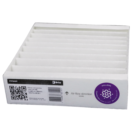 Filtre compatible VMI GALBE, CUBE ou URBAN VENTILAIRSEC